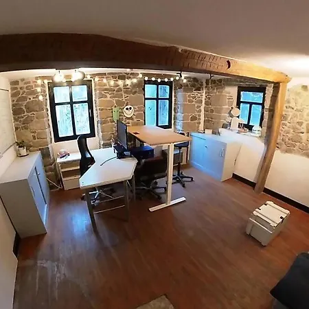 Luxury 1895 Stone & Wood Art House